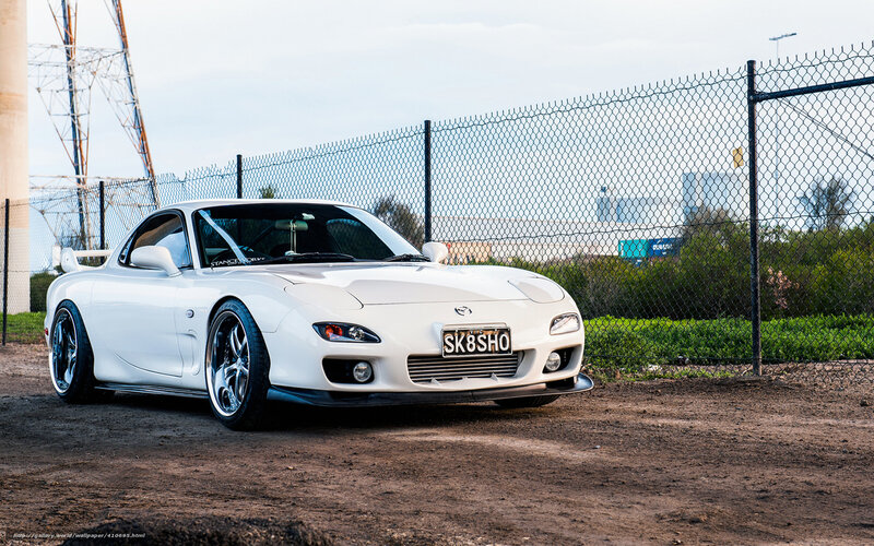 White Sports Car — Calm, Afternoon, Photograph, Fence