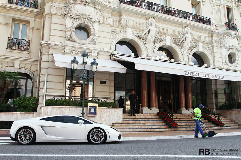 White Sports Car — Calm, Afternoon, Photograph