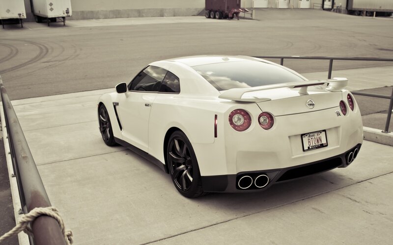 White Sports Car — Calm, Photograph, Trucks