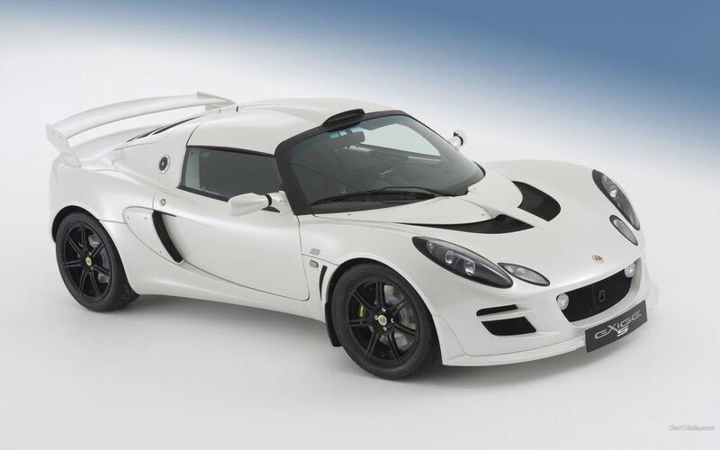 White Sports Car — Clean, Modern, Photograph, Wings, Black Wheels