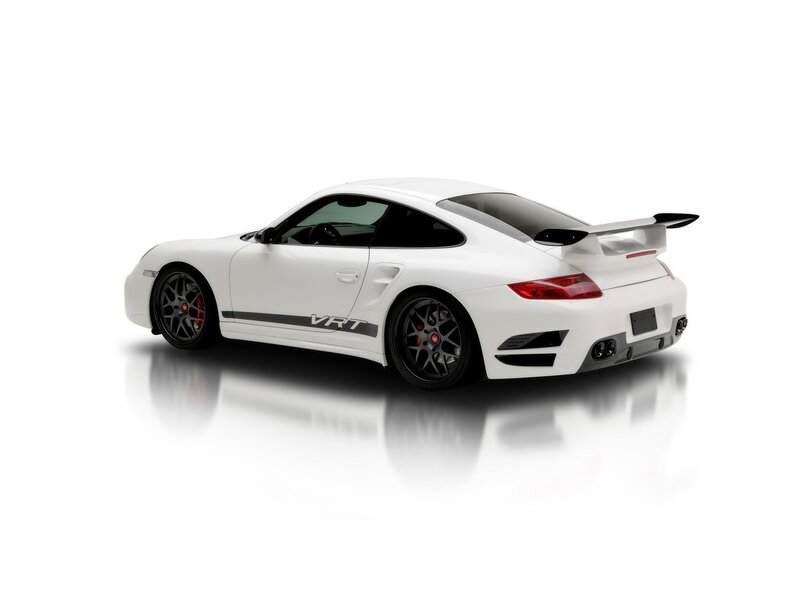 White Sports Car — Clean, Photograph, Rear Wing