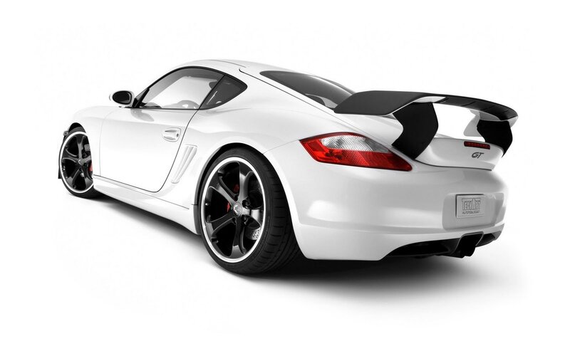 White Sports Car — Clean
