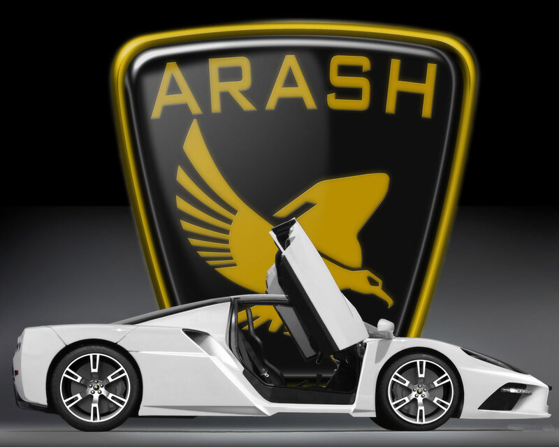 White Sports Car — Dramatic, 3d Render, Car Door