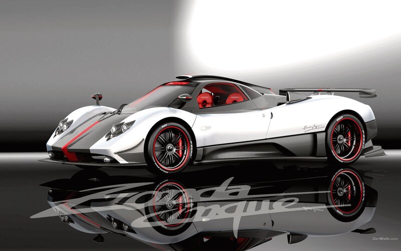 White Sports Car — Dramatic, 3d Render, Carbon Fiber, Red Accents, Tire