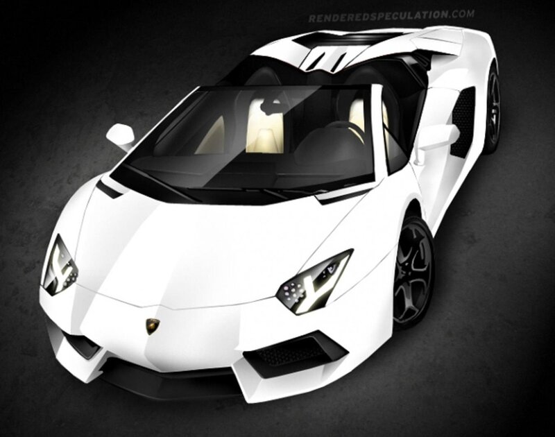 White Sports Car — Dramatic, 3d Render, Headlights, Wheels