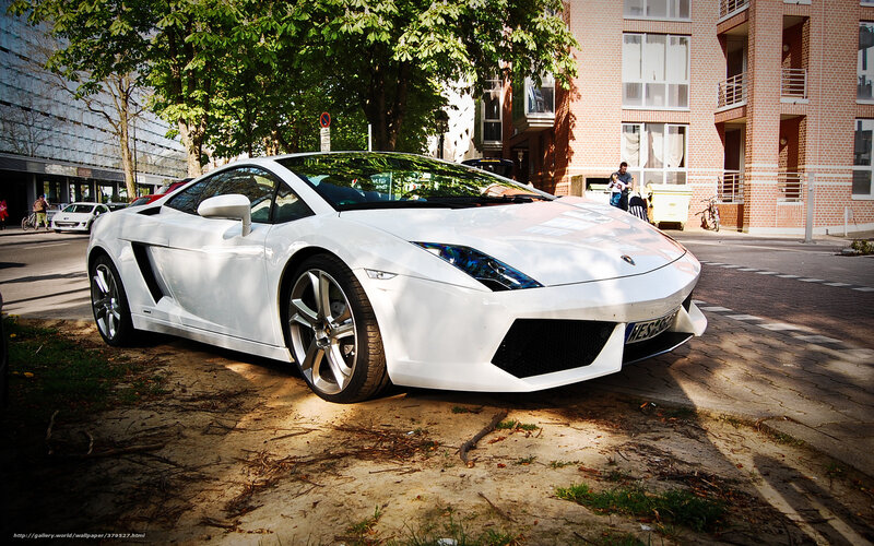 White Sports Car — Dramatic, Afternoon, Photograph, Building, Tree