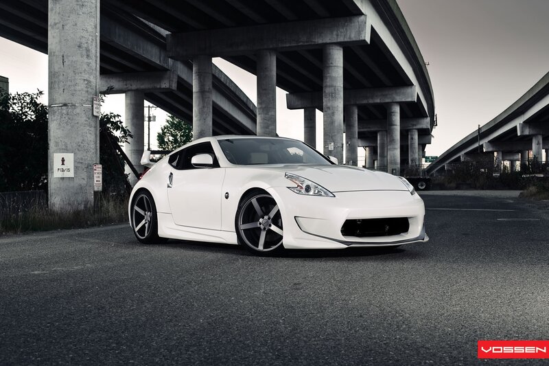 White Sports Car — Dramatic, Afternoon, Photograph, Overpass