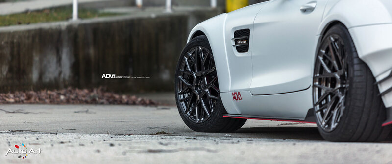 White Sports Car — Dramatic, Autumn, Photograph