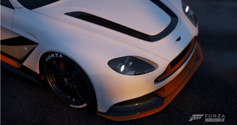 White Sports Car — Dramatic, Night, 3d Render, Car Wheel