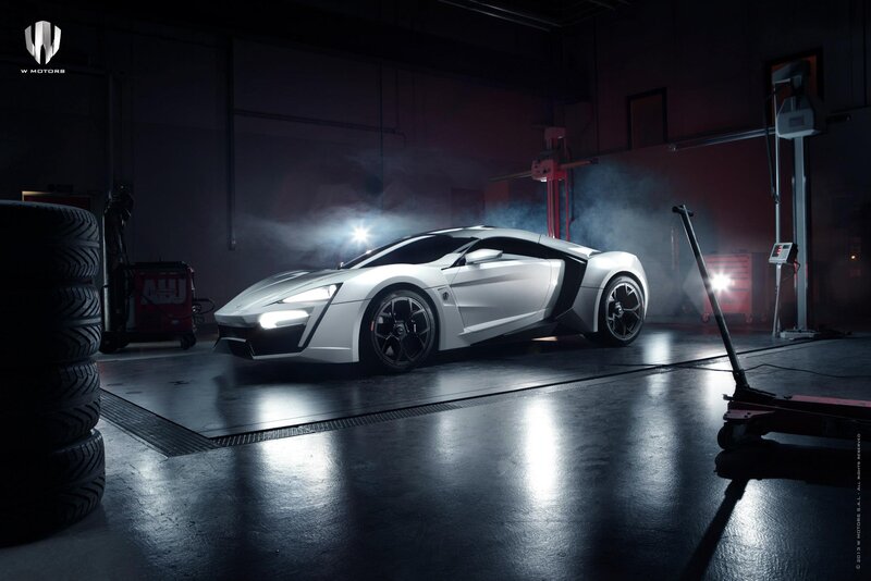 White Sports Car — Dramatic, Night, Photograph, Tires, Smoke