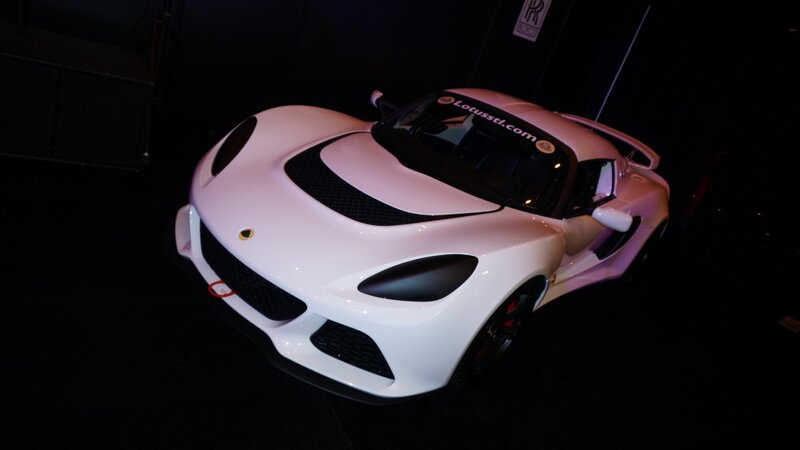 White Sports Car — Dramatic, Night, Photograph, Windshield