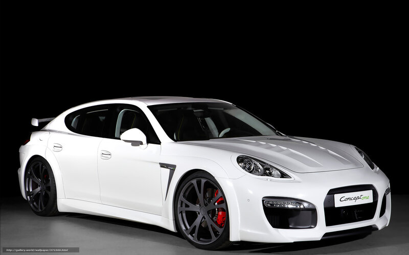White Sports Car — Dramatic, Photograph, Black Wheels, Red Brake Calipers, Spoiler
