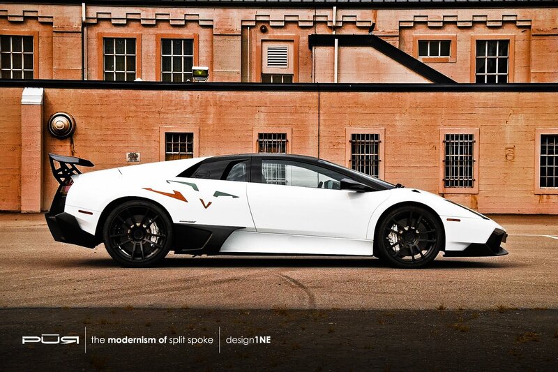White Sports Car — Dramatic, Photograph, Brick Building