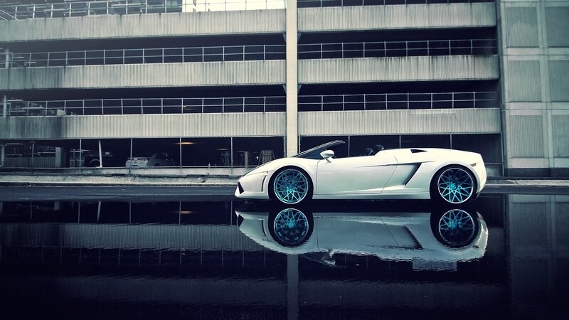 White Sports Car — Dramatic, Photograph, Convertible