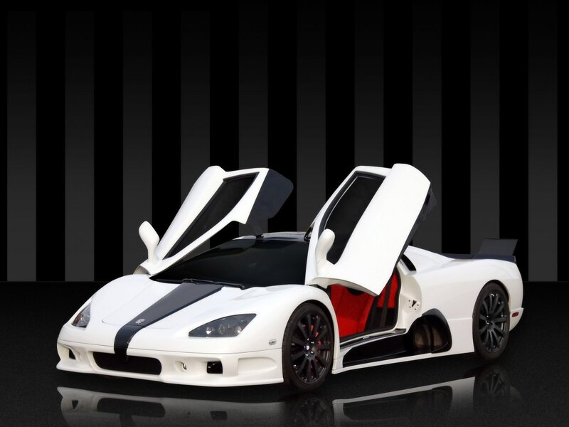 White Sports Car — Dramatic, Photograph, Doors, Interior