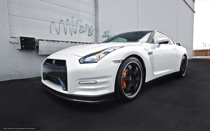 White Sports Car — Dramatic, Photograph, Graffiti
