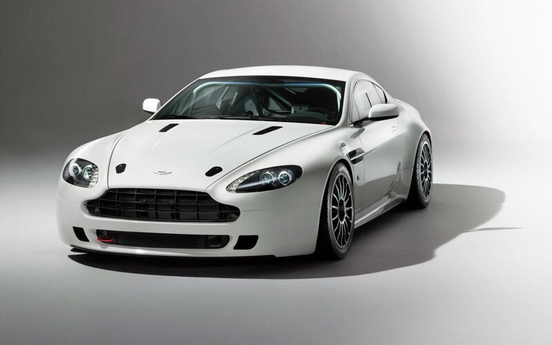 White Sports Car — Dramatic, Photograph, Studio Lighting, Grille
