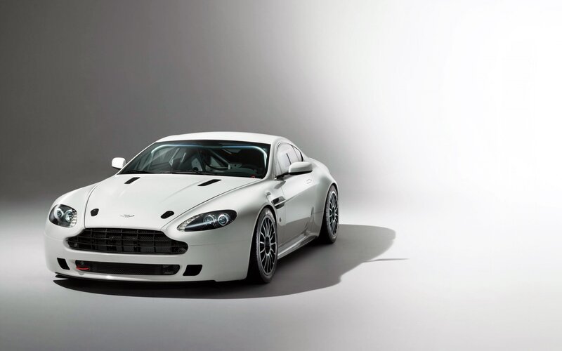 White Sports Car — Dramatic, Photograph, Studio Lighting