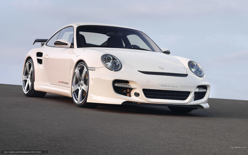 White Sports Car — Dramatic, Photograph, Tarmac
