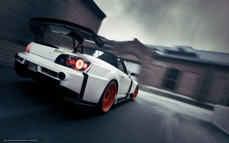 White Sports Car — Dramatic, Photograph, Tire, Building