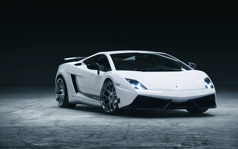 White Sports Car — Dramatic, Photograph, Tire, Headlight