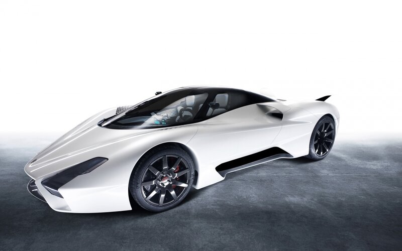 White Sports Car — Dramatic, Photograph, Wheel, Tire
