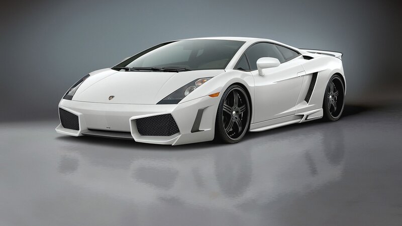 White Sports Car — Dramatic, Photograph, Wheels, Grille