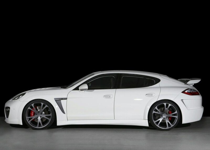 White Sports Car — Dramatic, Photograph, Wheels, Spoiler, Red Brake Calipers