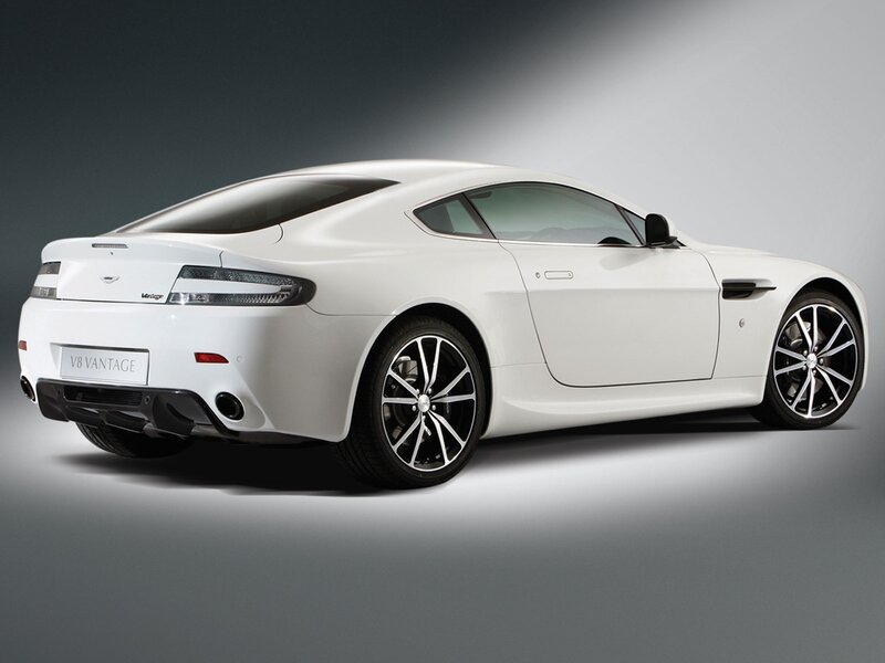 White Sports Car — Dramatic, Photograph, Wheels, Tail Lights