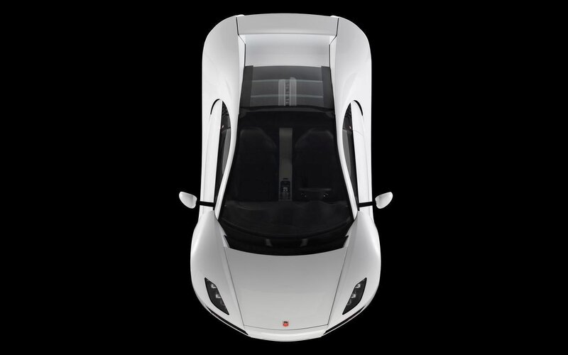 White Sports Car — Dramatic, Photograph, Windows