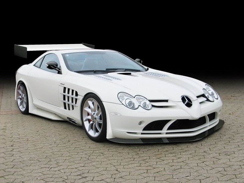 White Sports Car — Dramatic, Photograph, Wings, Carbon Fiber