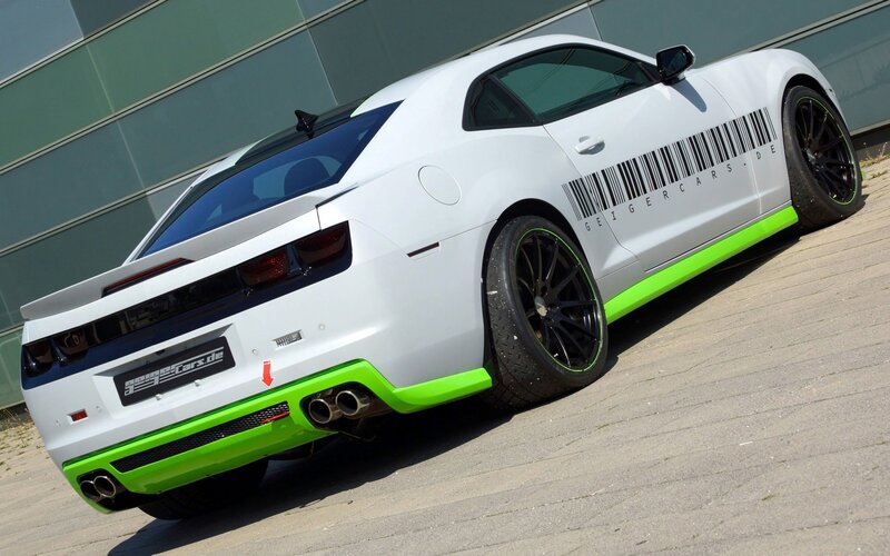 White Sports Car — Dynamic, Afternoon, Photograph, Barcode, Exhaust Pipes