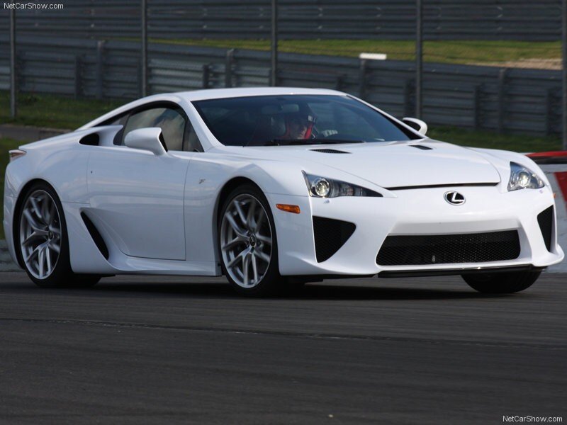 White Sports Car — Dynamic, Afternoon, Photograph, Driver, Racetrack