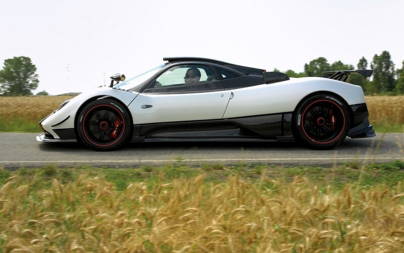 White Sports Car — Dynamic, Afternoon, Photograph, Driver, Wheat Field
