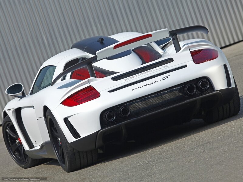 White Sports Car — Dynamic, Afternoon, Photograph, Tire, Rear Wing