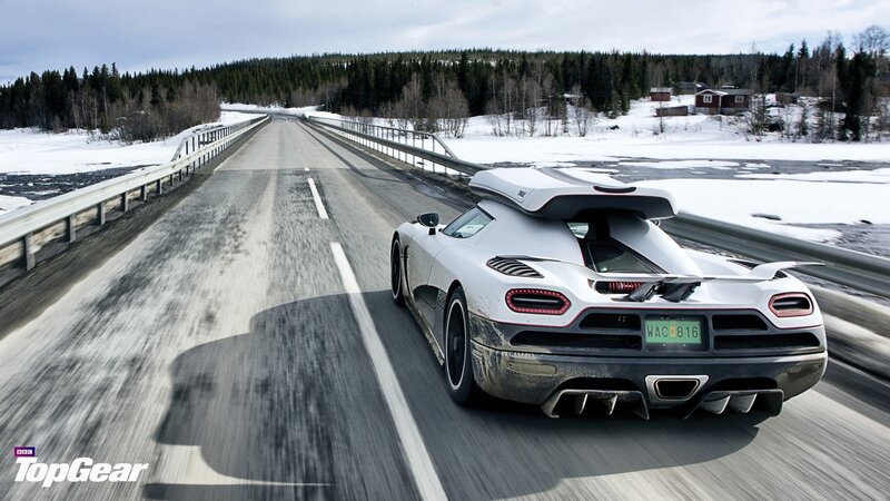 White Sports Car — Dynamic, Winter, Photograph