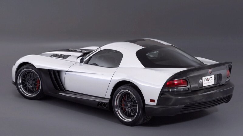 white sports car from rear