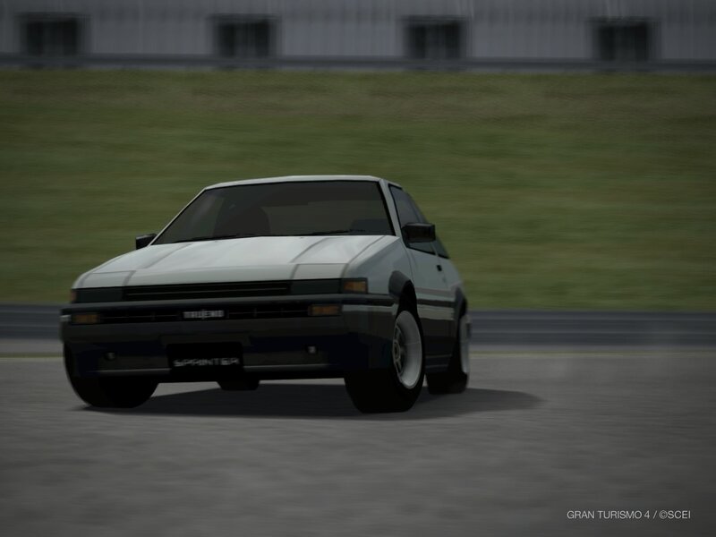 White Sports Car — Gray, Dynamic, 3d Render, Race Track