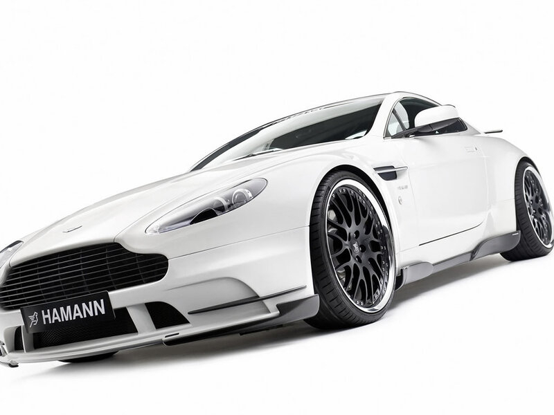 White Sports Car — Hamann