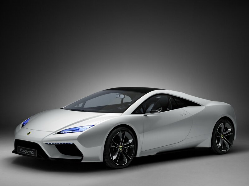 White Sports Car — Headlights, Wheels