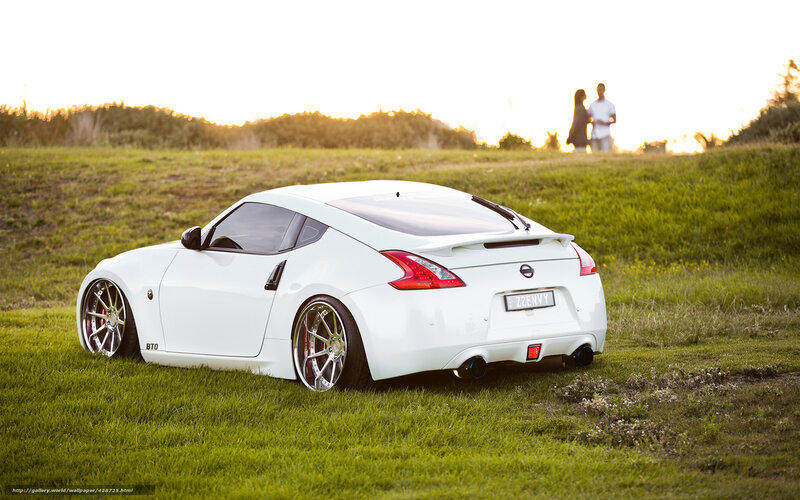 White Sports Car in Field