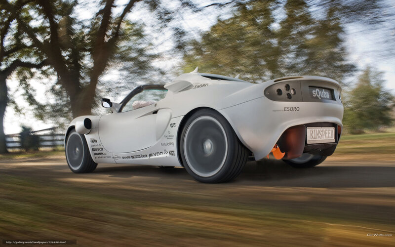 white sports car in motion