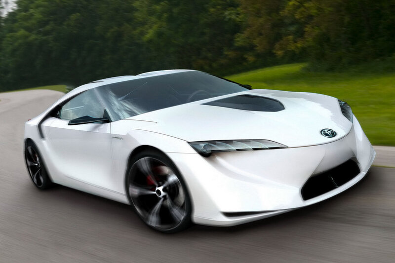 white sports car in motion