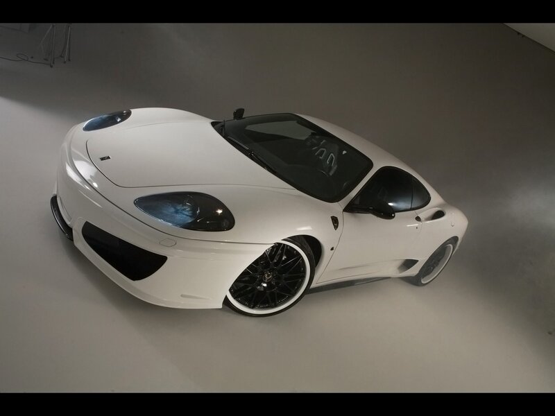 white sports car in studio
