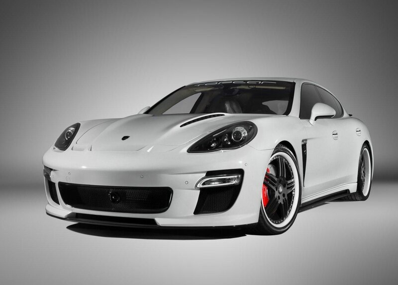 white sports car in studio