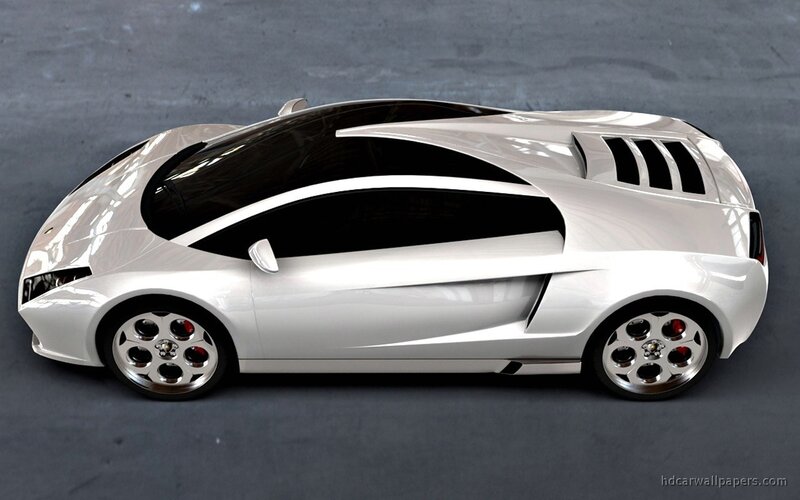 White Sports Car — Modern, 3d Render, Wheels, Windows, Black