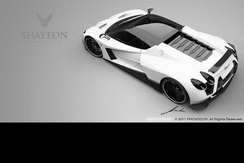 White Sports Car — Neutral, 3d Render