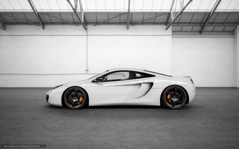 White Sports Car — Neutral, 3d Render, Wheels, Building