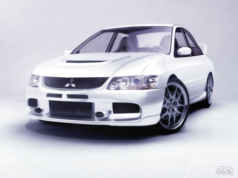 White Sports Car — Neutral, 3d Render, Wheels, Grille