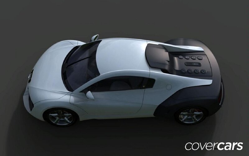 White Sports Car — Neutral, 3d Render, Windows